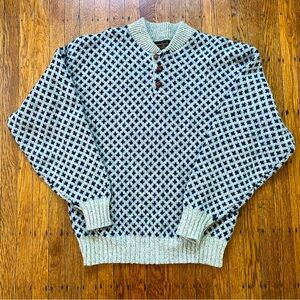 SOLD!!Vintage Eddie Bauer Wool Sweater XL